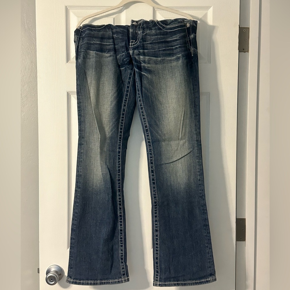 Miss Me Dark Blue Bootcut Jeans
